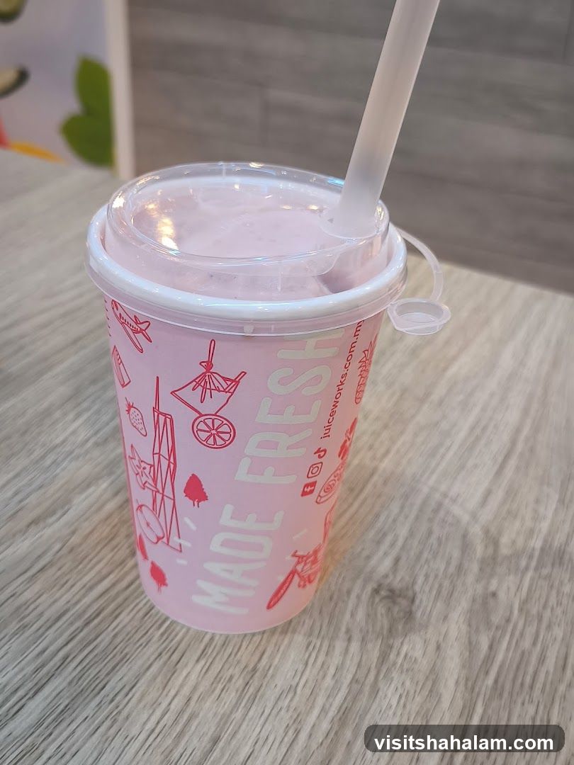 Pink Drink in Branded Cup