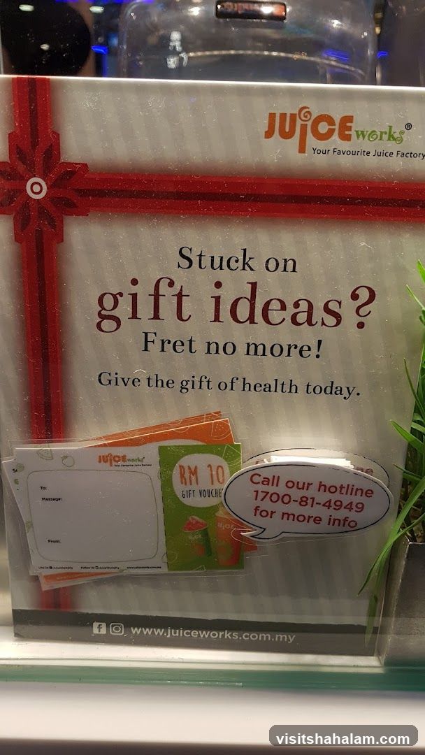 Juice Works Gift Voucher Promotion