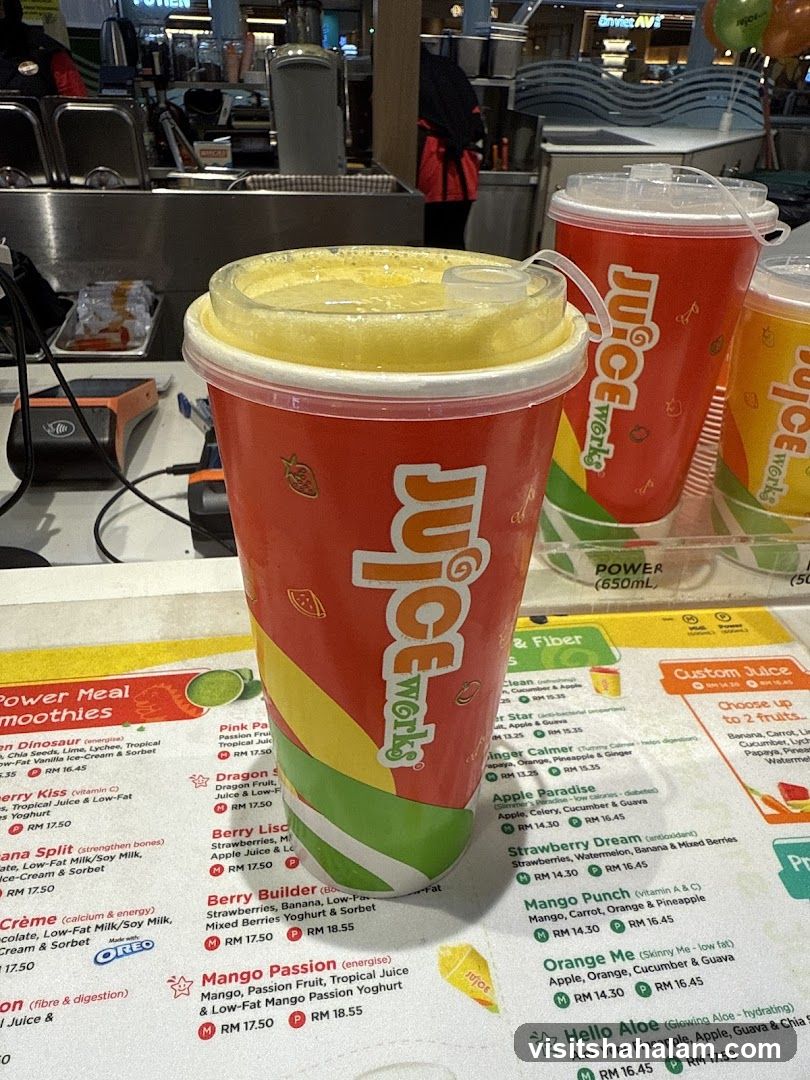 Juice Works Menu