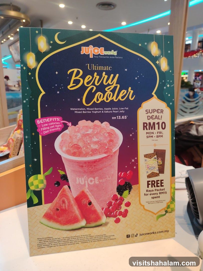 Juice Works Ultimate Berry Cooler Promotion