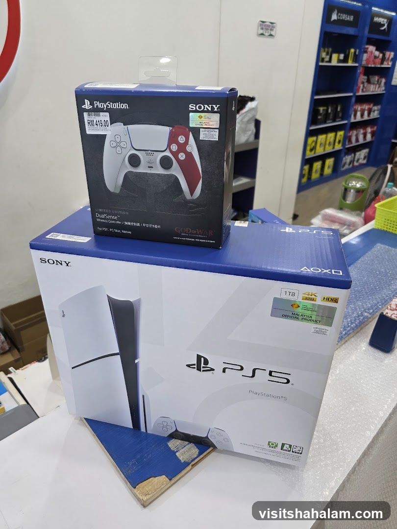 PlayStation 5 Console and Controller