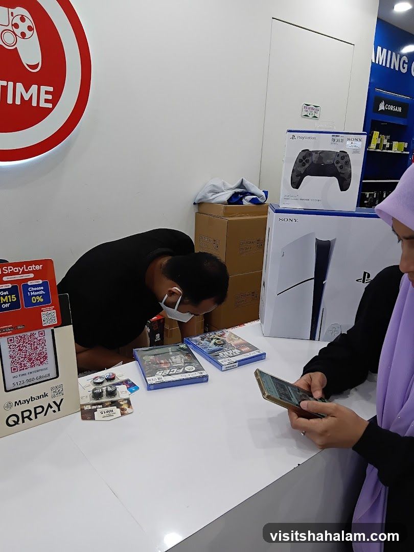 Gaming Store Counter