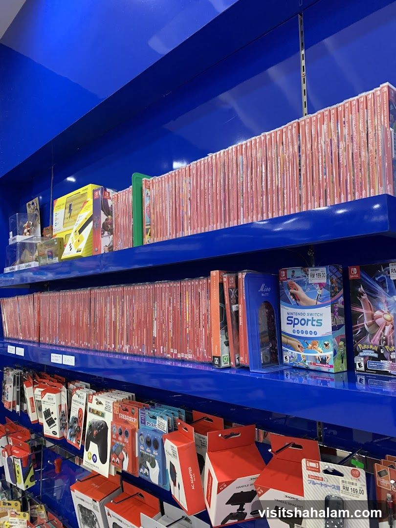 Video Game Store Shelves