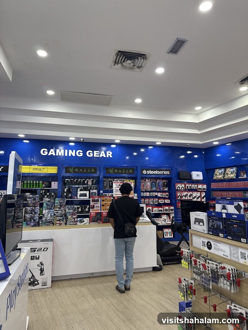 Gaming Store Interior