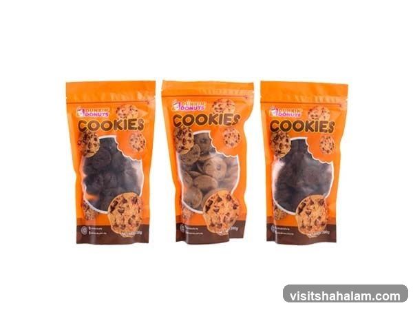 Dunkin' Donuts Cookies Packaging