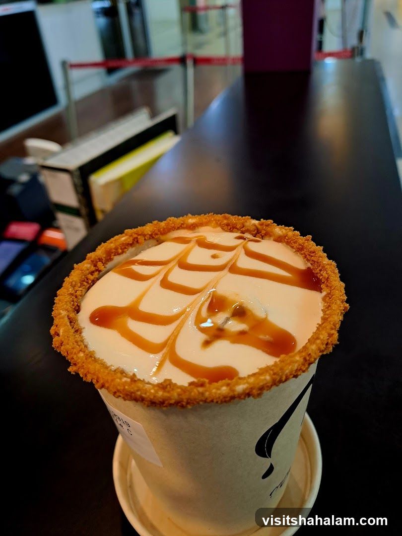 Caramel Drizzle Drink
