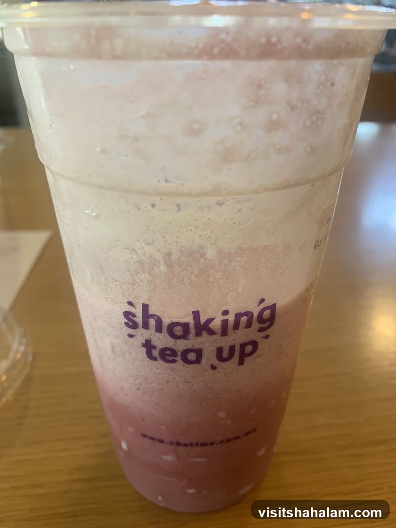 Shaking Tea Up Drink
