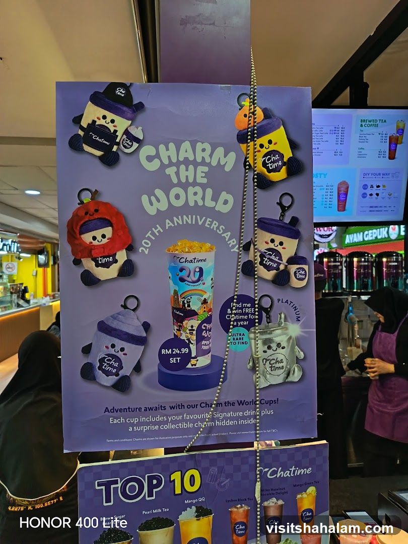 Chatime 20th Anniversary Promotion