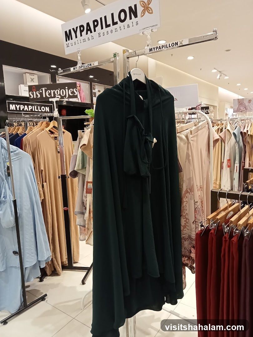 Muslimah Essentials Clothing Display