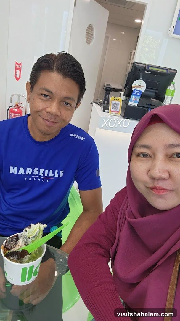 Couple Enjoying Dessert