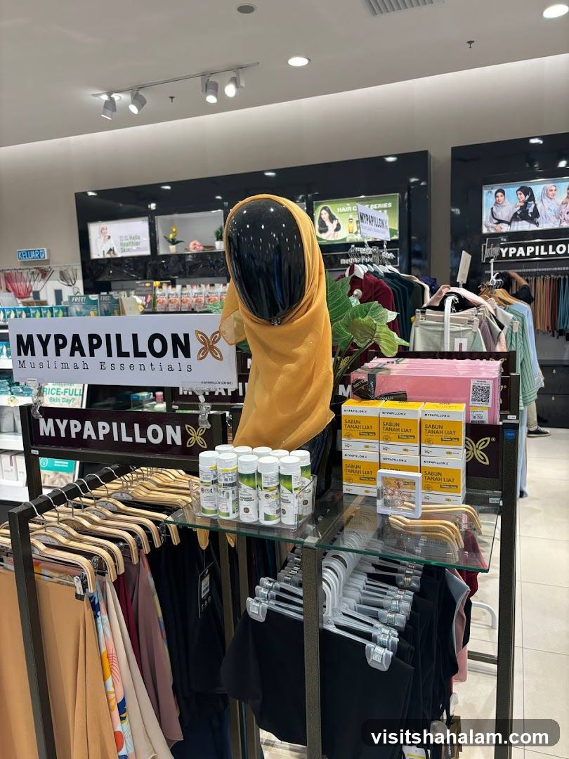 MYPAPILLON Muslimah Essentials Display