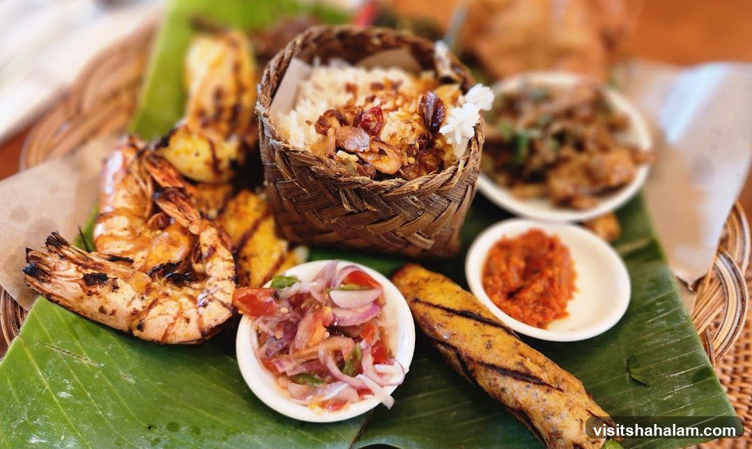Grilled Prawn Platter