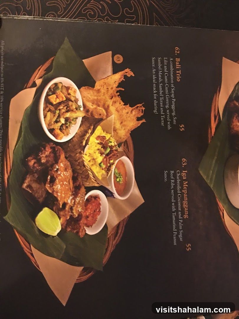 Menu Items
