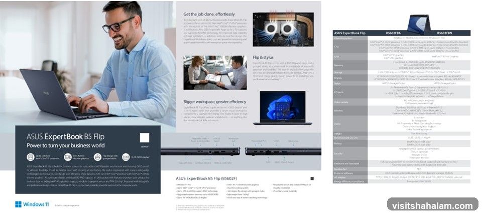 ASUS ExpertBook B5 Flip Brochure