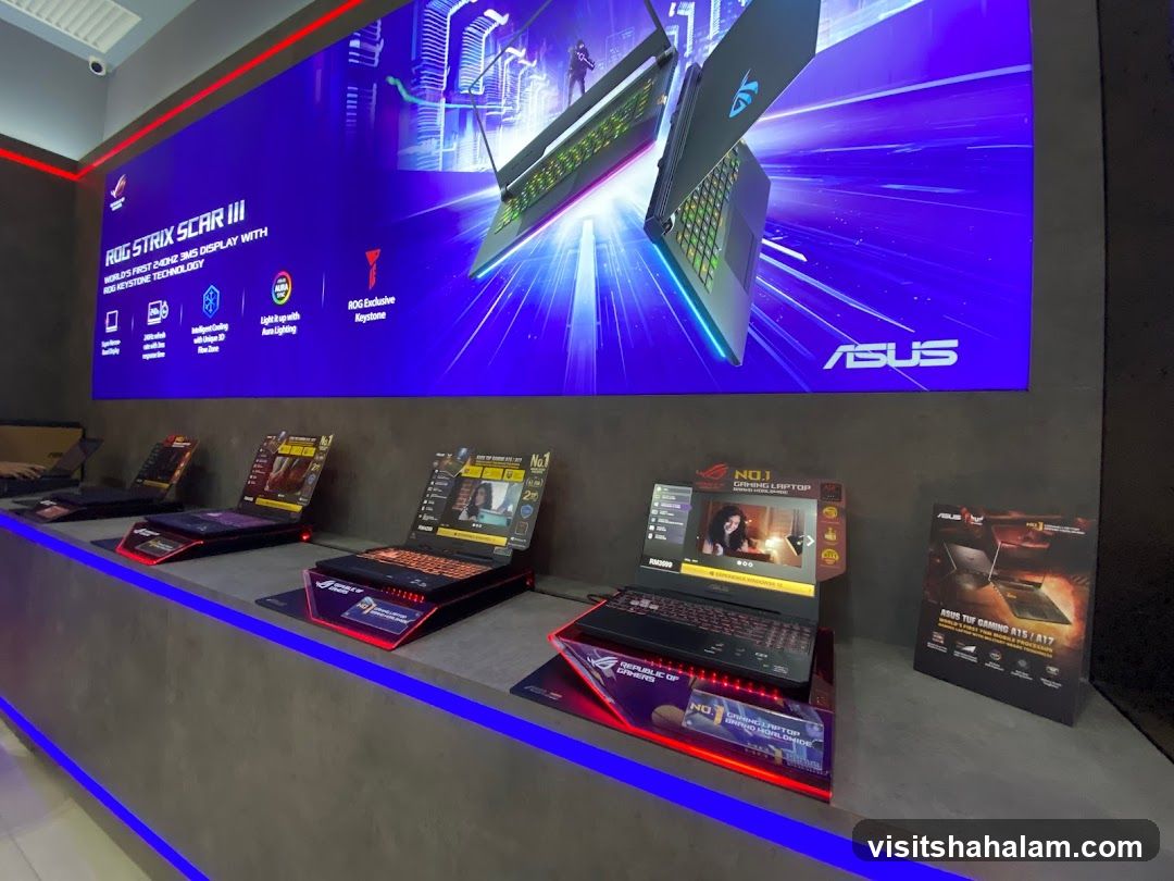 ASUS ROG Gaming Laptops Display