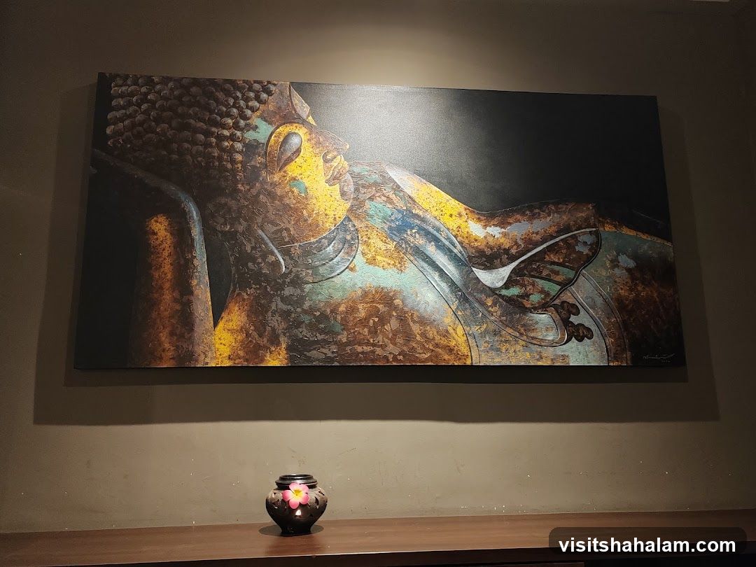 Reclining Buddha Artwork