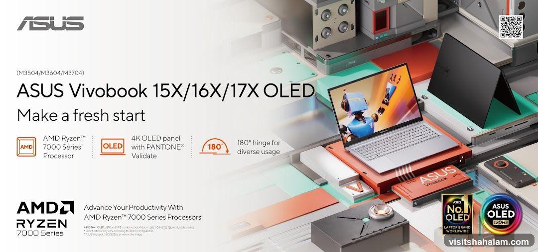 ASUS Vivobook 15X/16X/17X OLED Advertisement