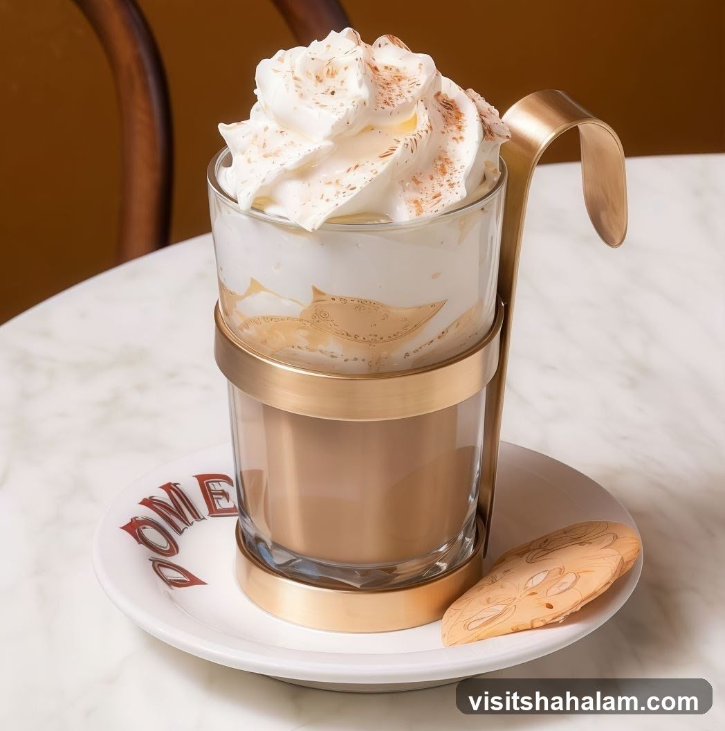 Whipped Cream Topped Drink