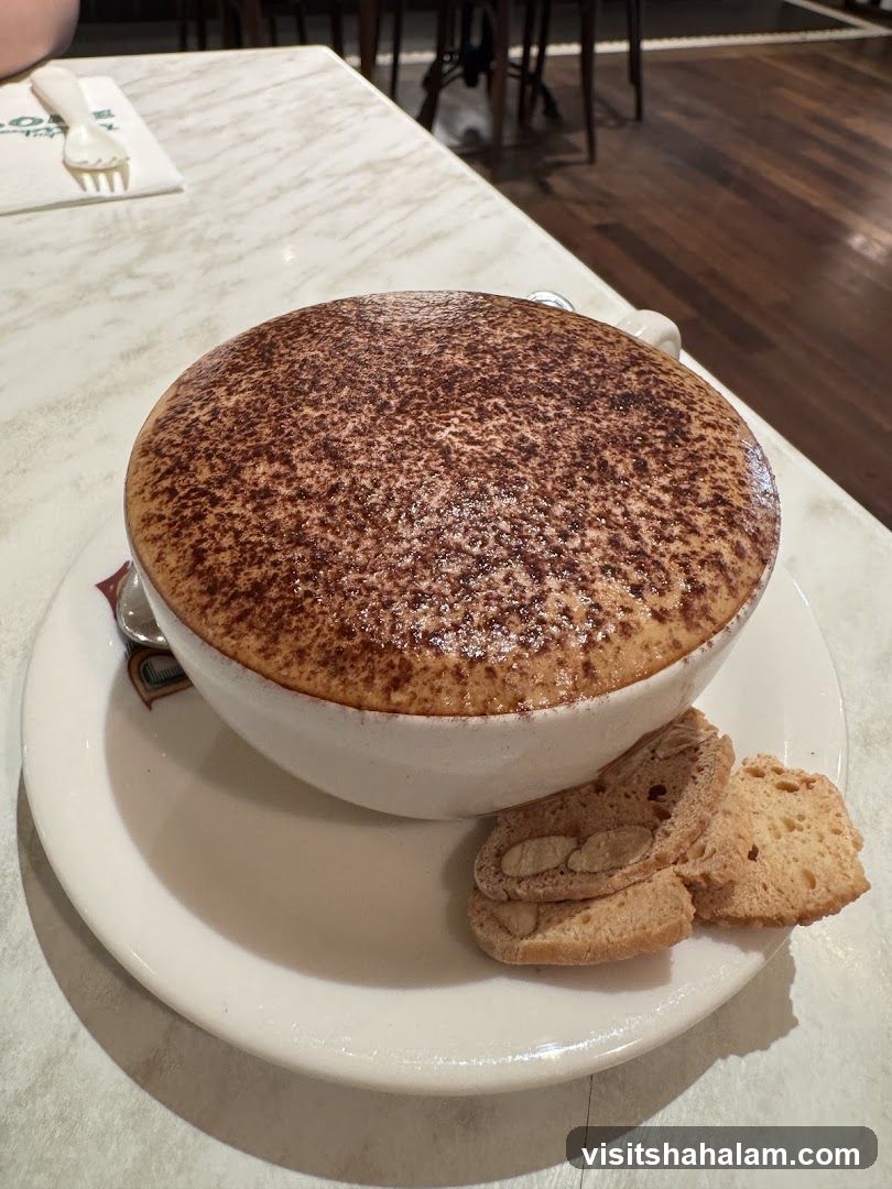Cappuccino with Biscotti