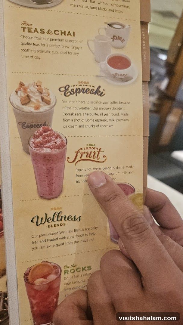 Dôme Menu