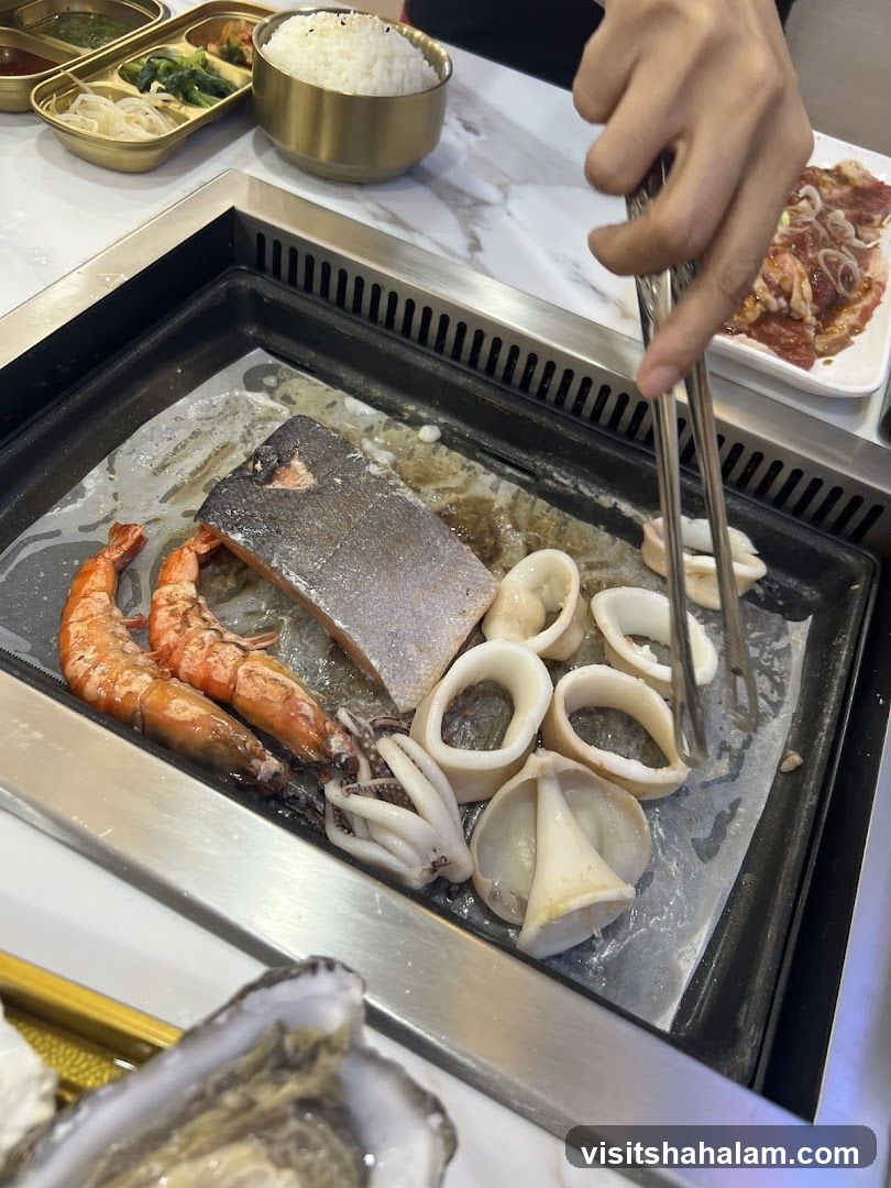 Seafood Grilling
