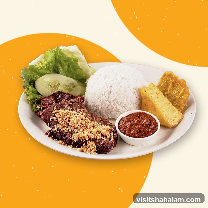 Beef with Rice and Sides
