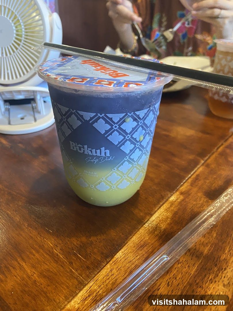 Drink with logo