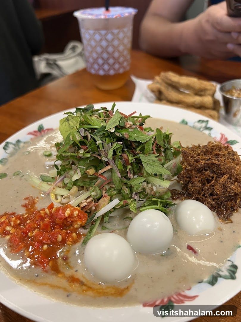 Noodle Dish with Quail Eggs