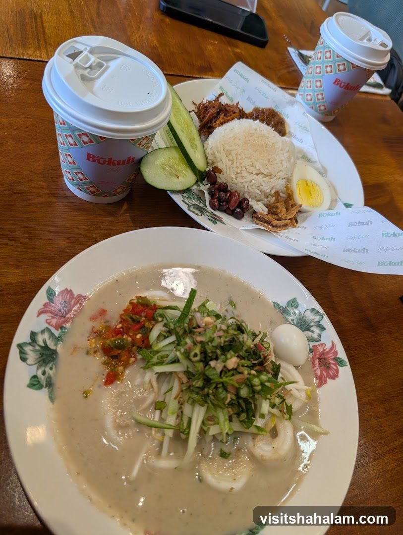 Malaysian Food Spread