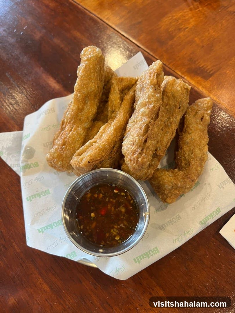 Fried Fish Cakes with Dipping Sauce