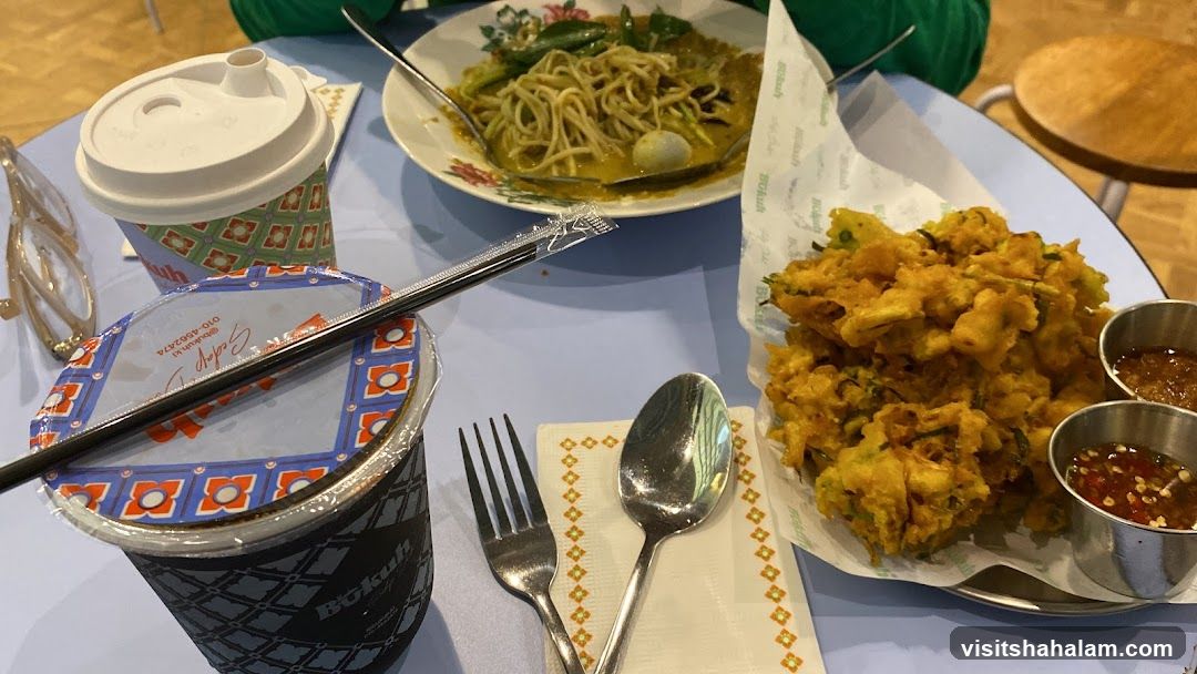 Food and Drinks on a Table