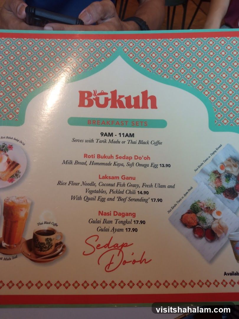 Bukuh Breakfast Sets