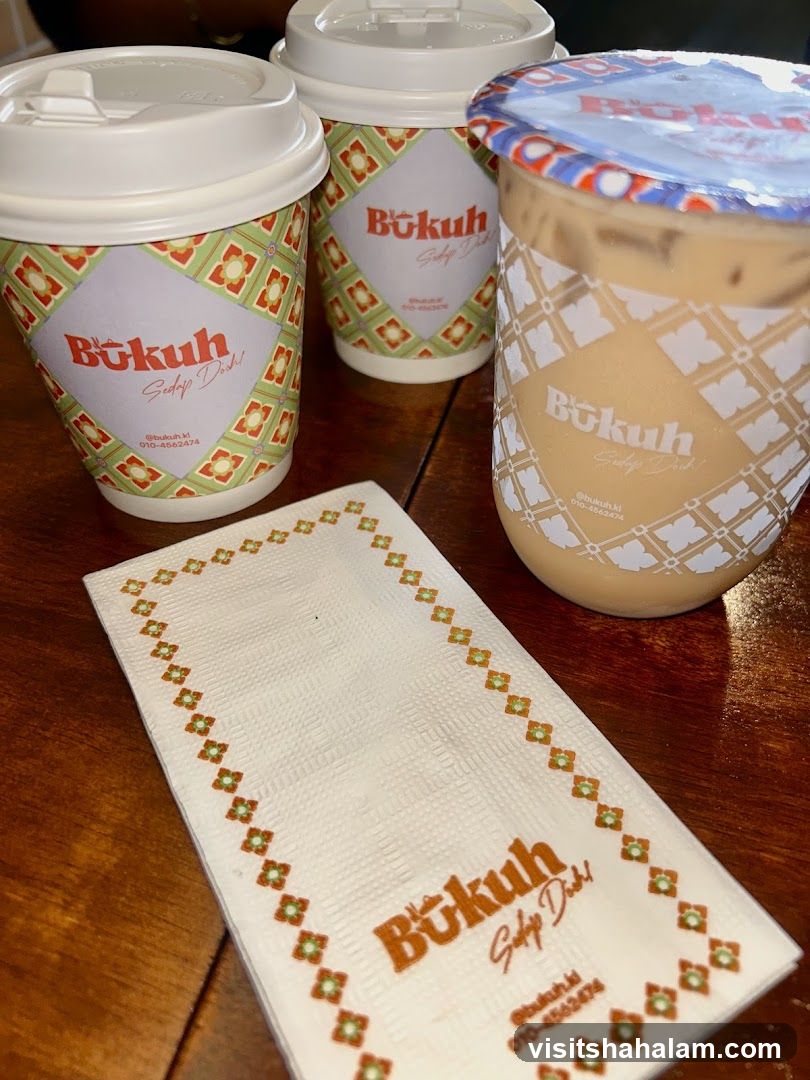 Beverages and Napkin