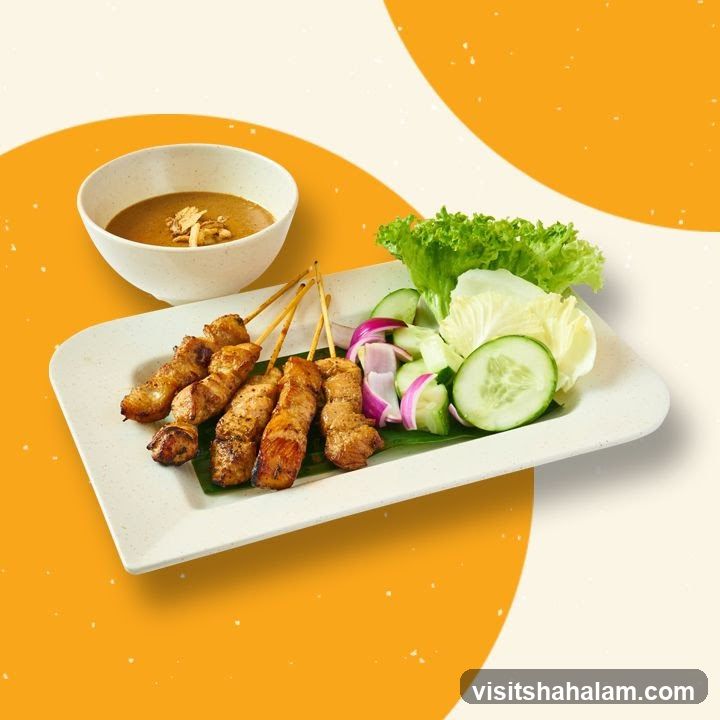 Chicken Satay with Peanut Sauce