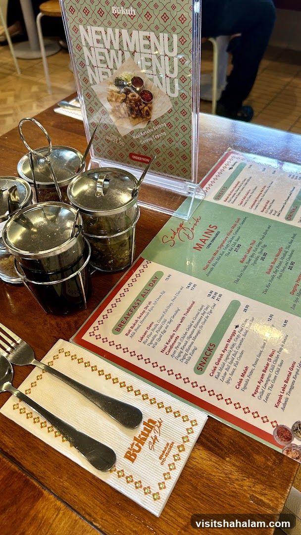 Bukuh Menu