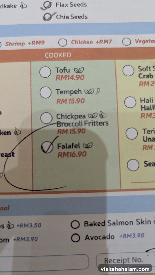 Cooked Options