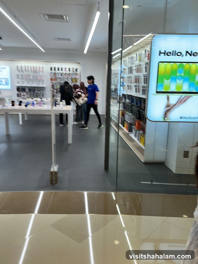 Electronics Store Interior