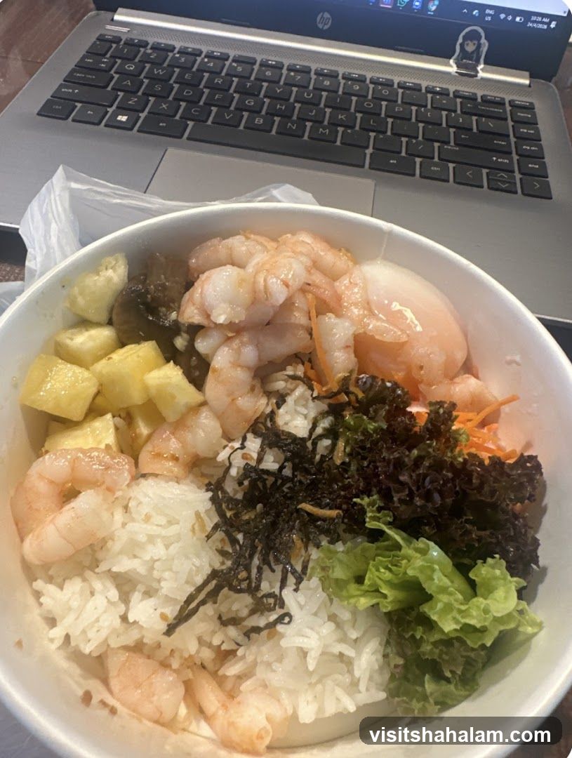 Shrimp and Rice Bowl