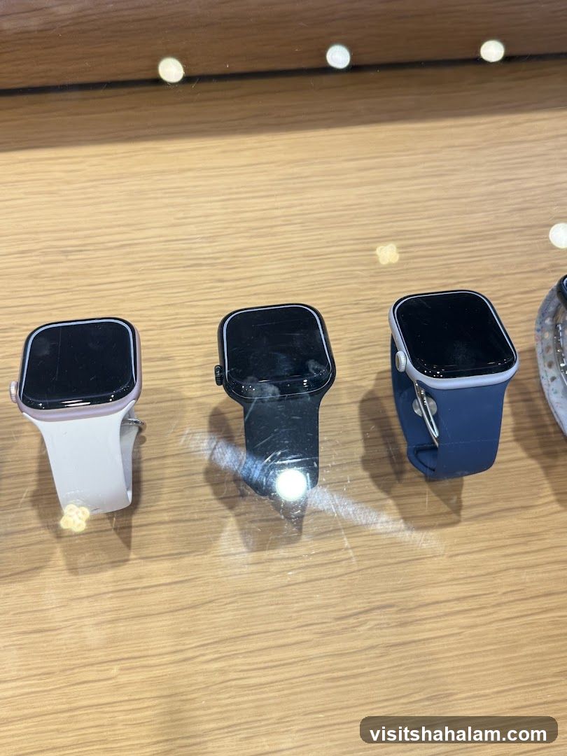 Smartwatches on Display