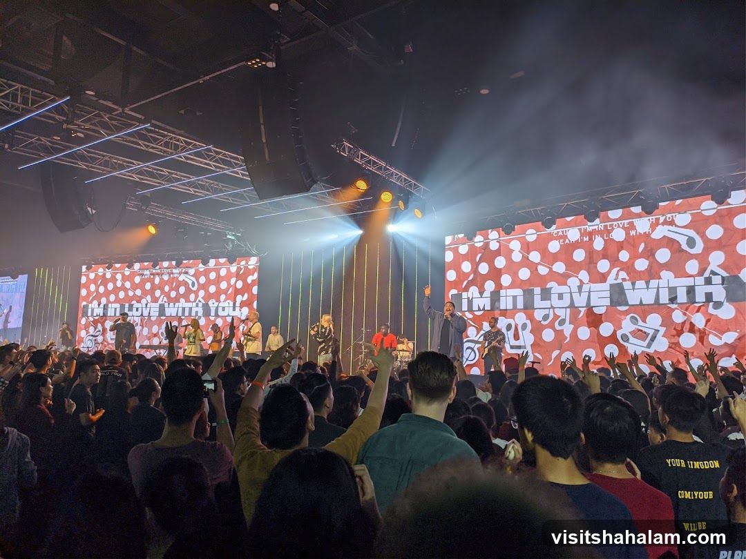 Concert with Audience and Stage