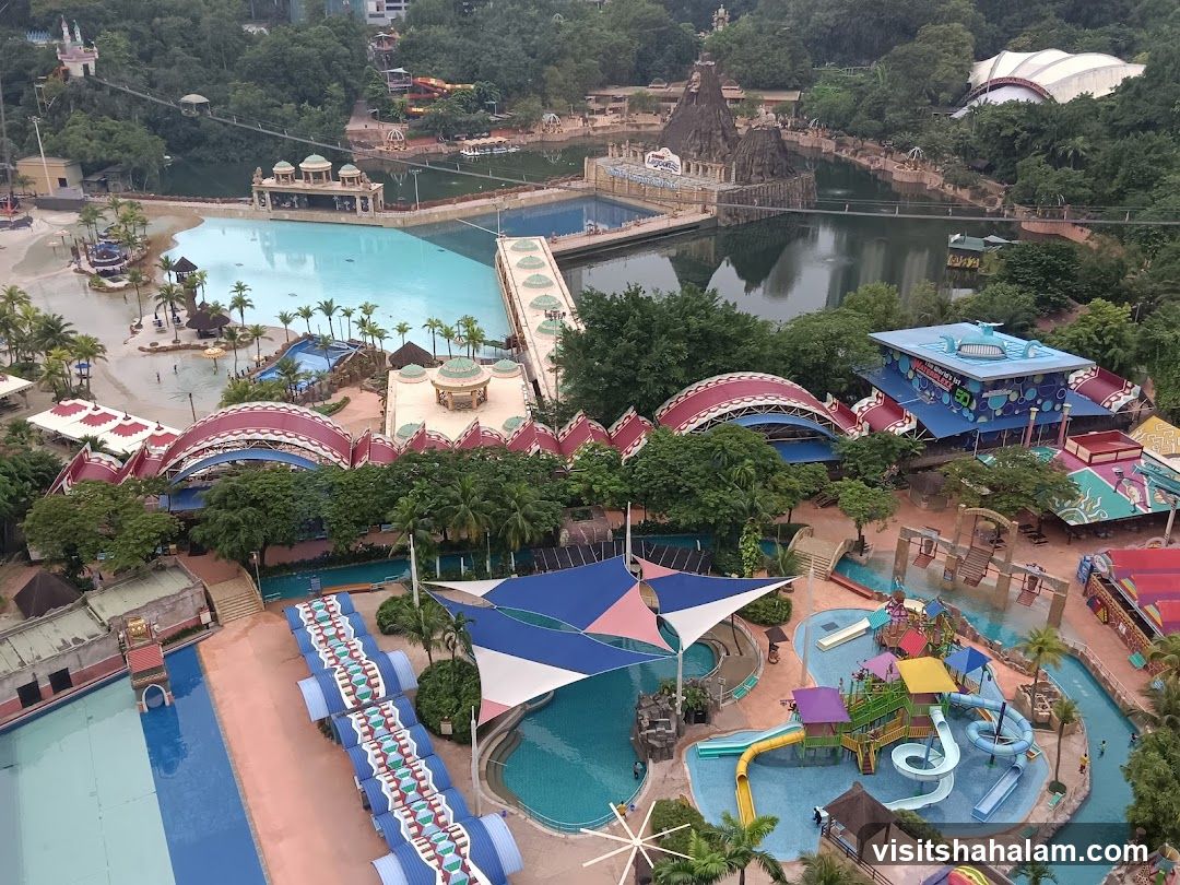 Water Park Aerial View
