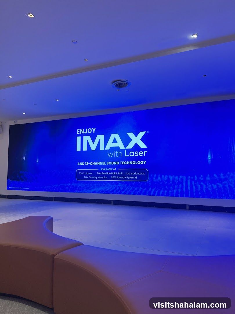IMAX with Laser Advertisement