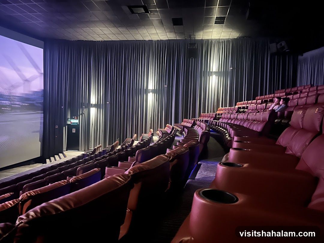 Empty Cinema Auditorium