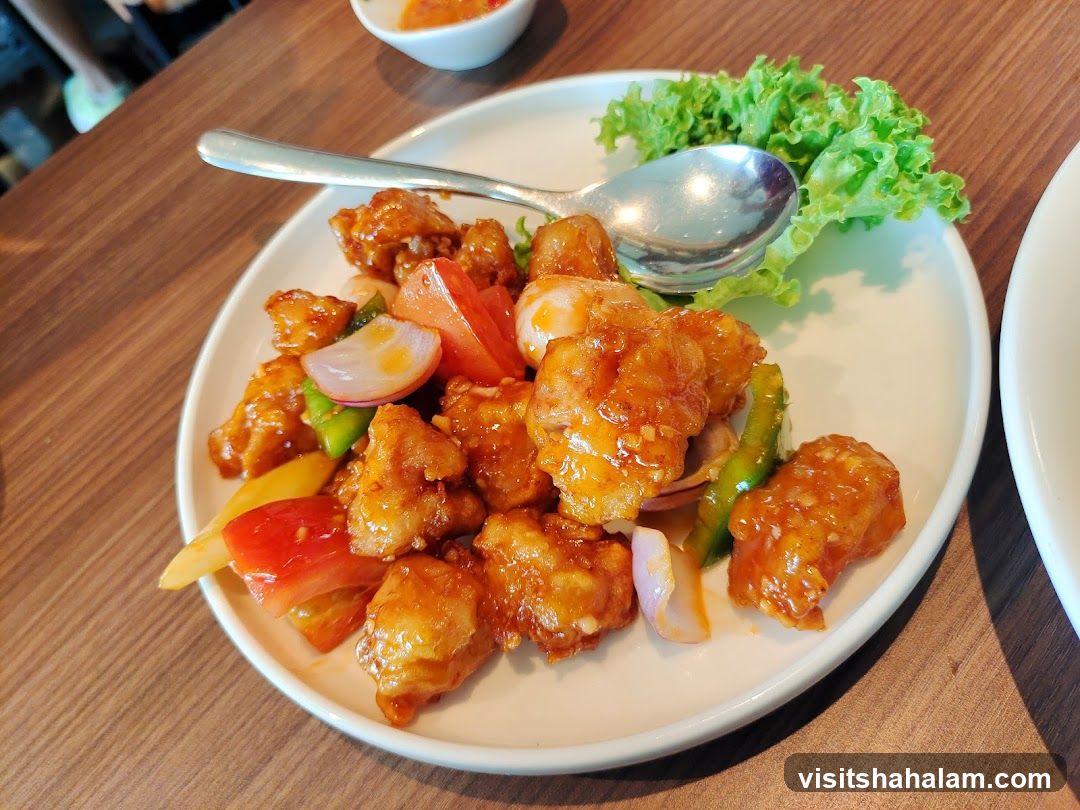 Sweet and Sour Chicken Dish