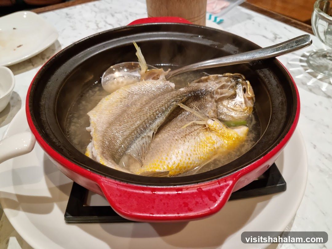 Steamed Fish in Broth
