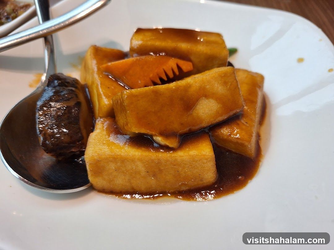 Braised Tofu with Sauce