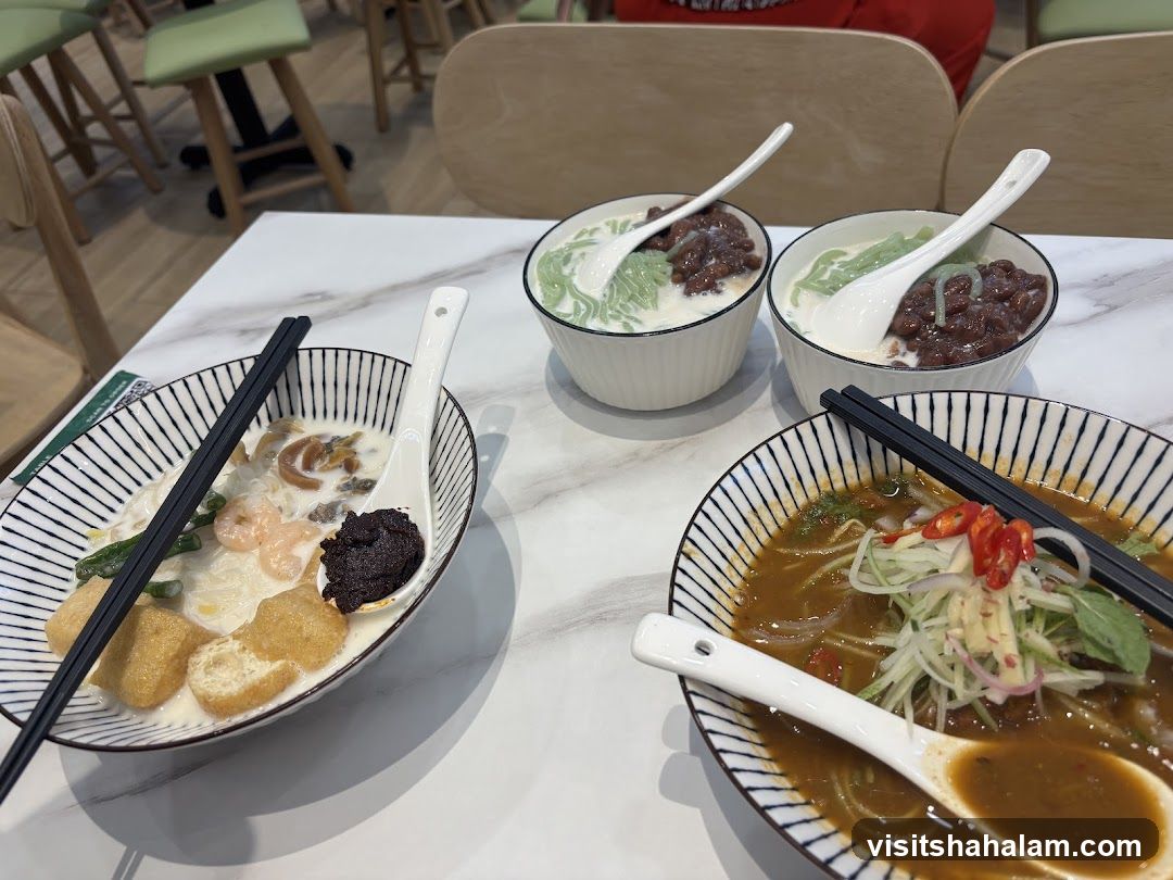 Desserts and Noodles