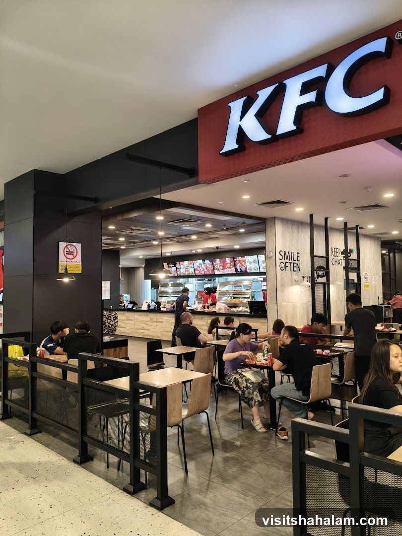 KFC Restaurant Interior