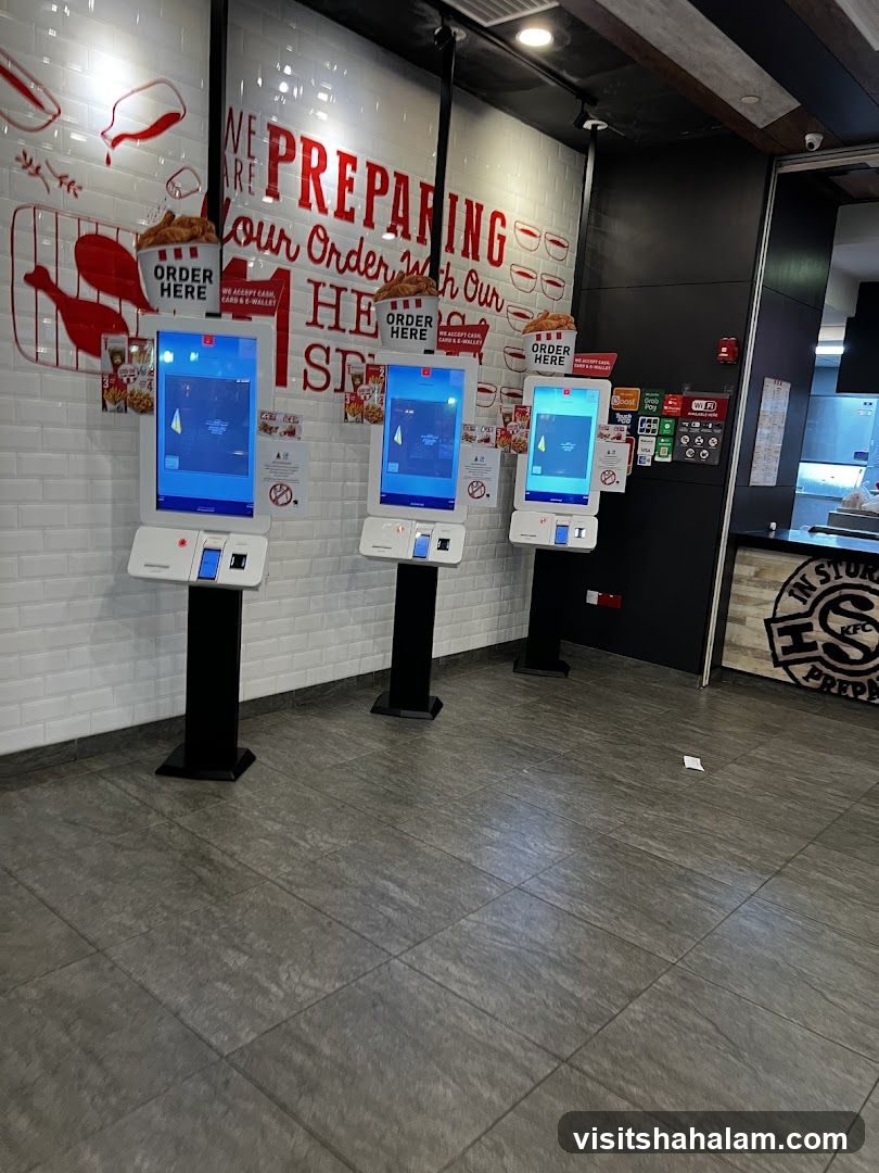 KFC Self-Order Kiosks