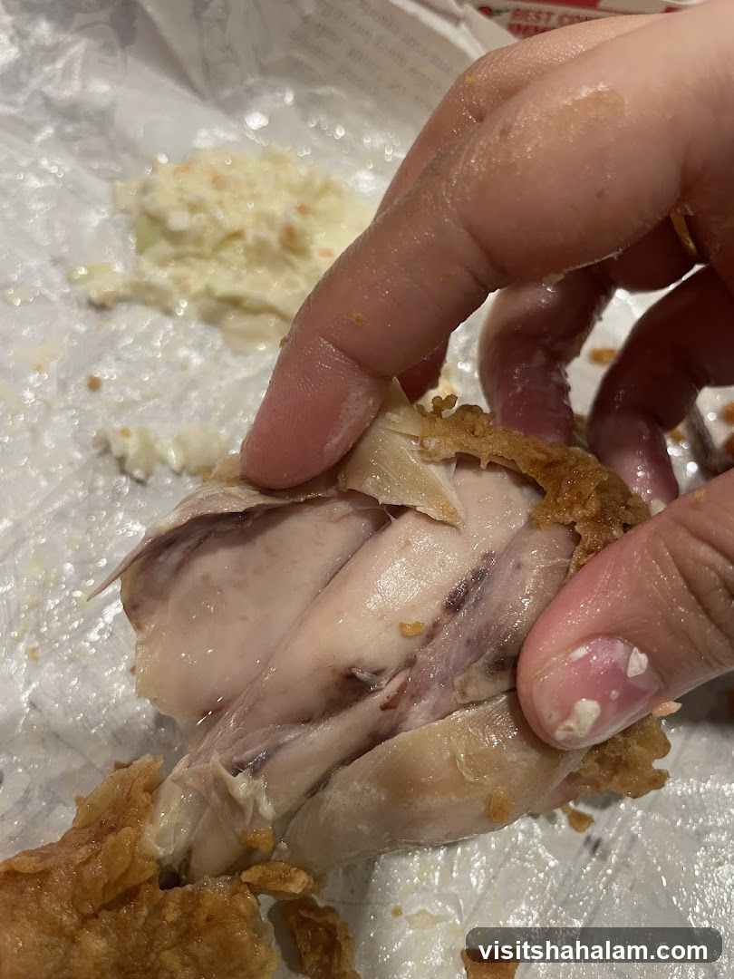 Fried Chicken and Coleslaw
